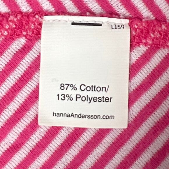 Hanna Andersson Pink Polka Dot Dress Size 140 - Picture 5 of 6